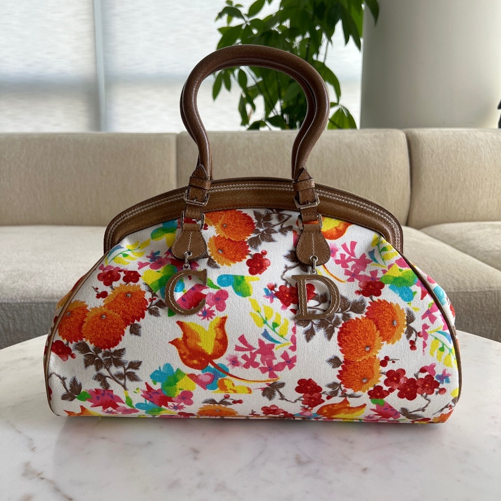 Christian Dior Floral Bag